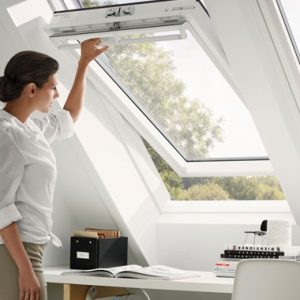 velux centre pivot roof windows